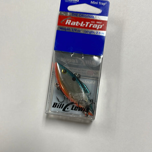 Bill Lewis Rat-L-Trap Mini Trap 1/4 oz 2.5” Chrome Shad