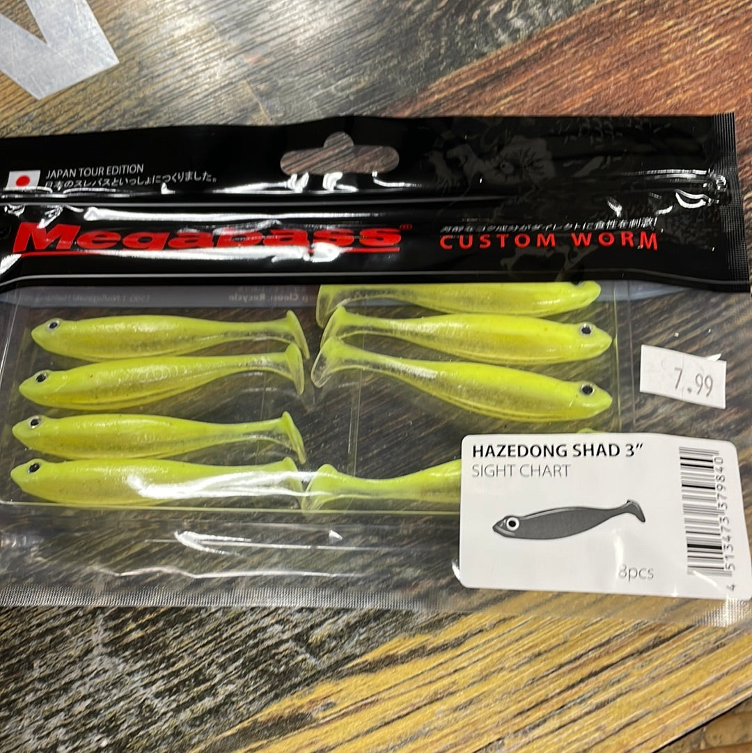 Megabass Hazedong Shad