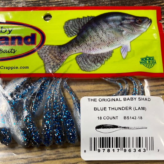 Bobby Garland Baby Shad 2" Blue Thunder