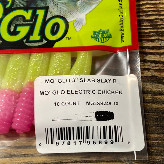 Bobby Garland Mo Glo 3” Slab Slayer Electric Chicken