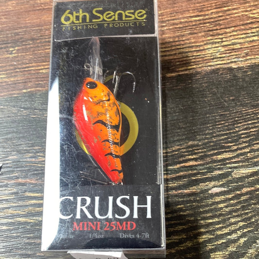 6th Sense Crush Mini 25MD - 1/4 oz. Boiled Crawfish