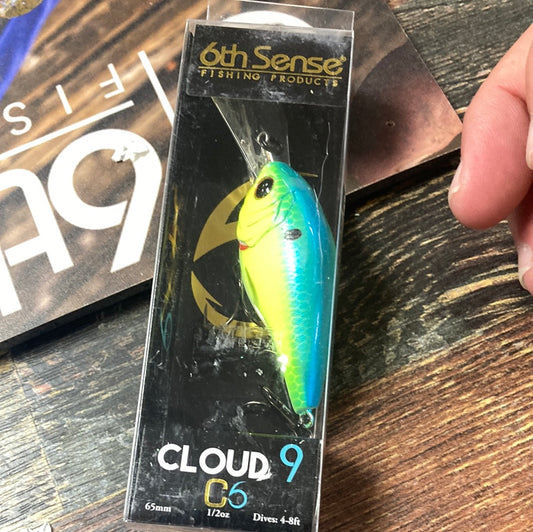 6th Sense Cloud 9 C6 - 1/2 oz. Blue Truese Shad