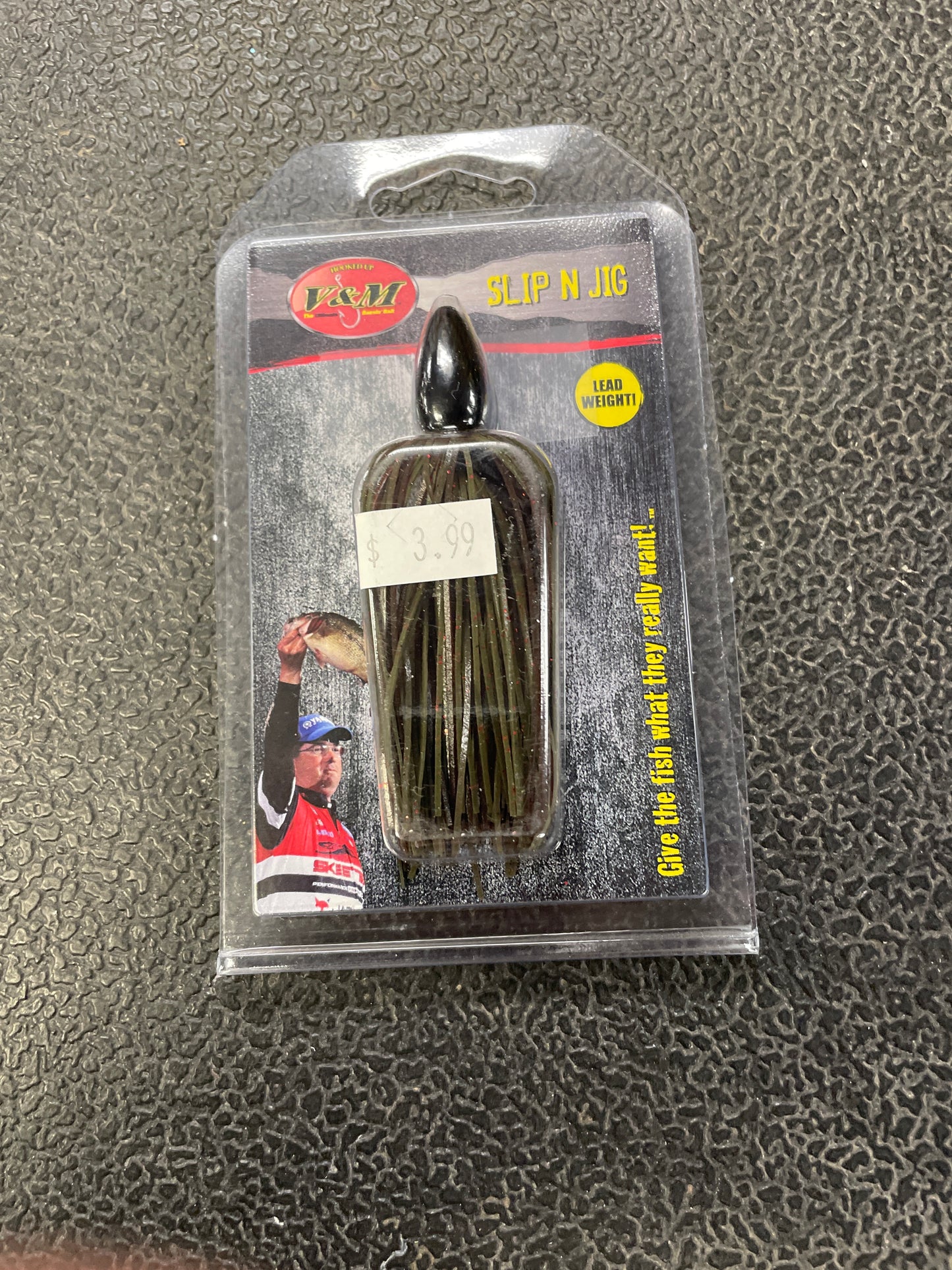 V&M Slip n Jig 3/4oz Grn Punpkin Craw