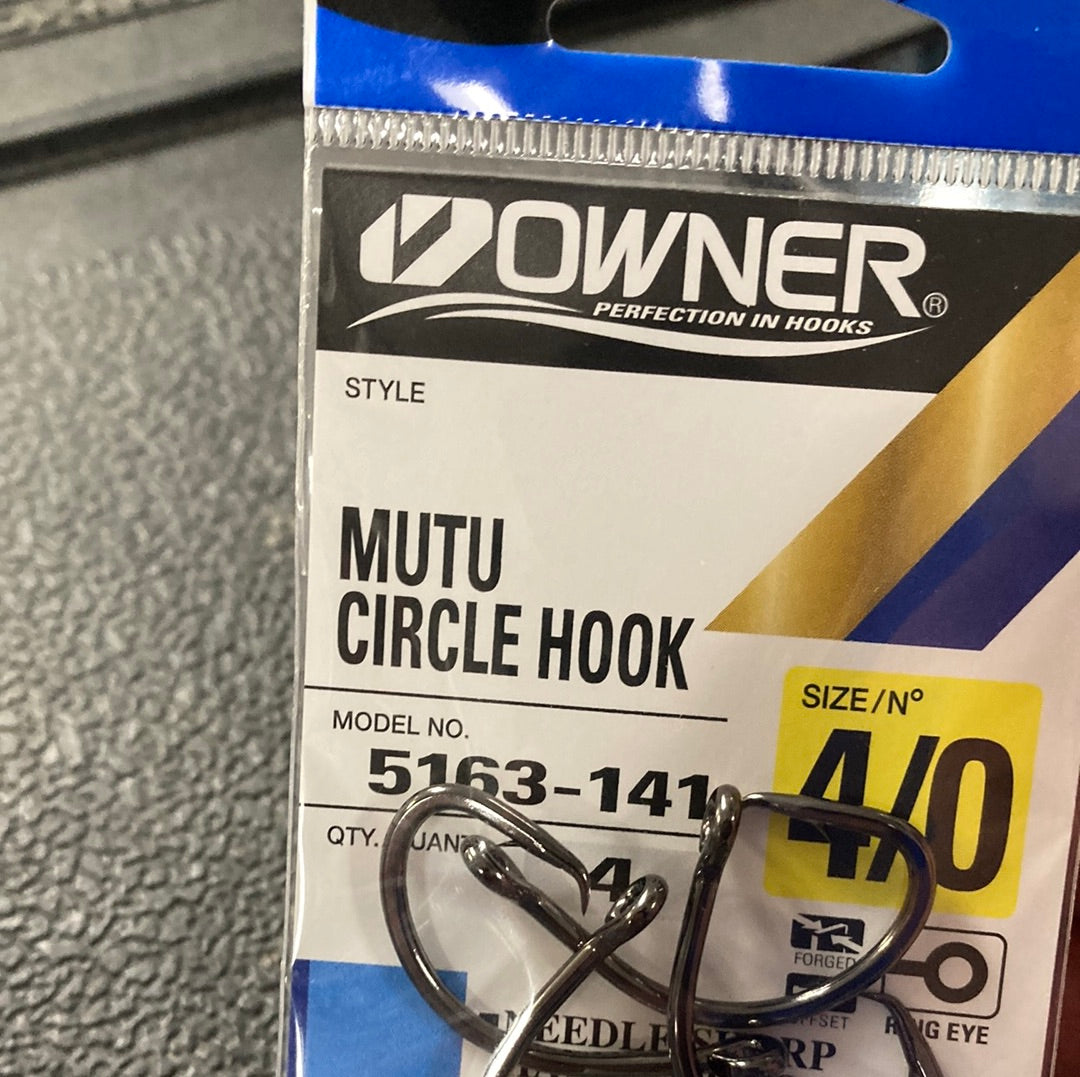 Owner MUTU Circle Hook 4/0