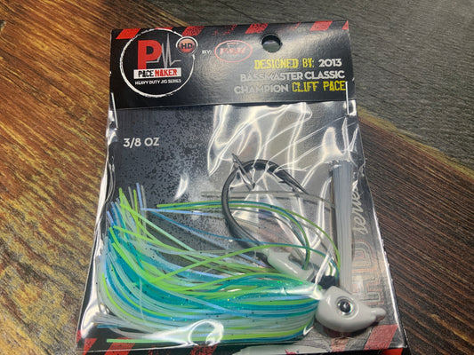 V&M Pulse HD Swim Jig 3/8 oz. Citrus