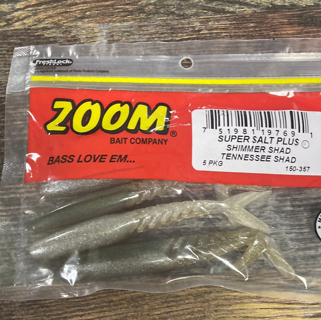 Zoom Shimmer Shad - Tennessee Shad