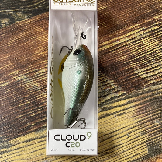 6th Sense Cloud 9 C20 - 1.6 oz. Shad Treuse