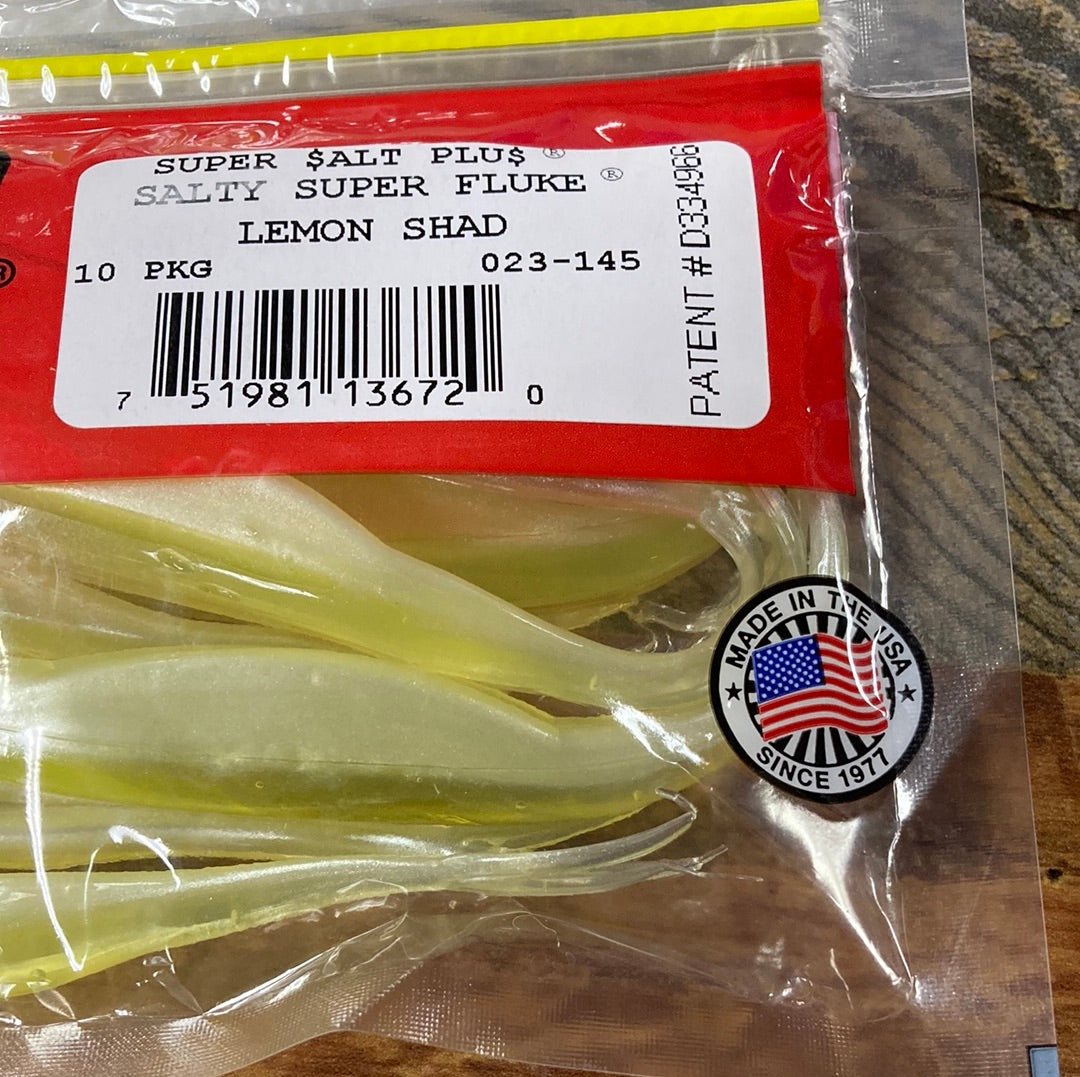 Zoom Super Fluke - Lemon Shad