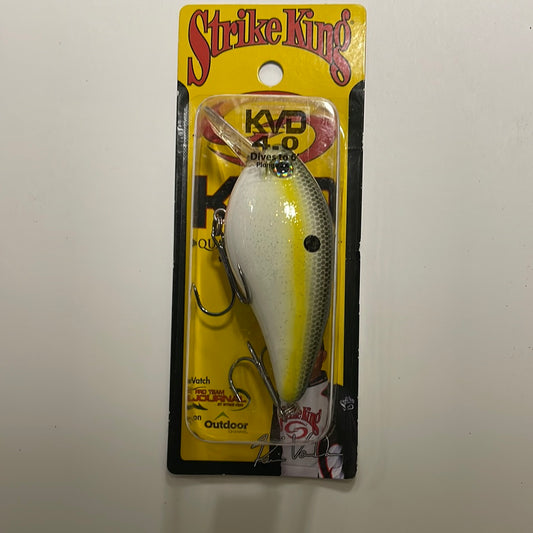 Strike King KVD 4.0 Dives to 6’ Olive Shad