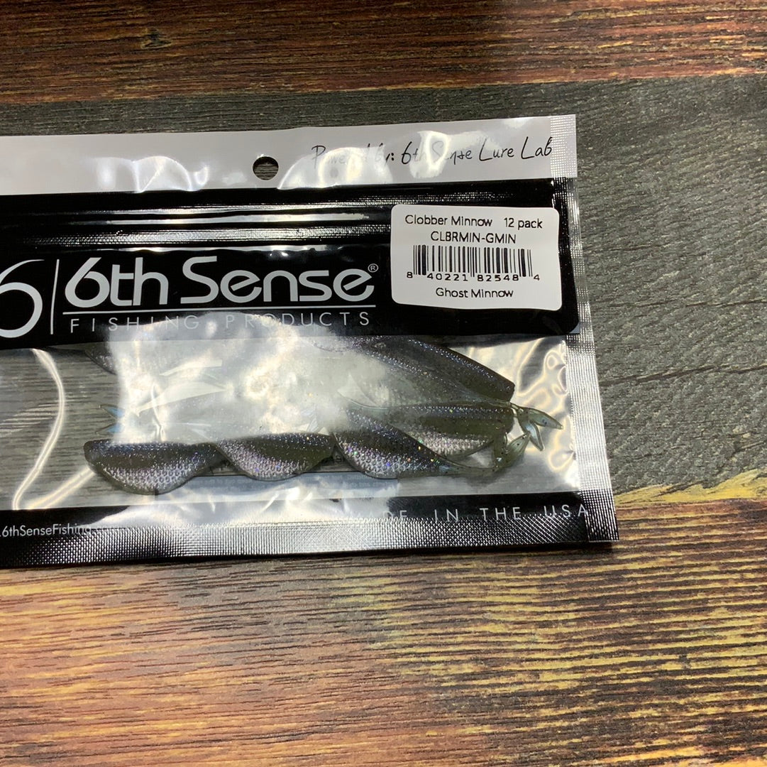 6th Sense Clobber Minnow - Ghost Minnow