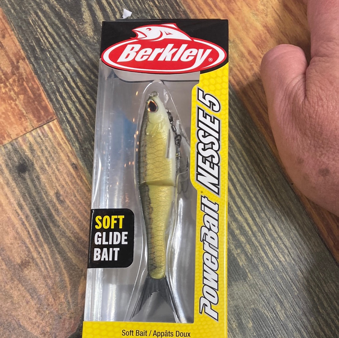 Berkley Nessie 5" Golden Shiner