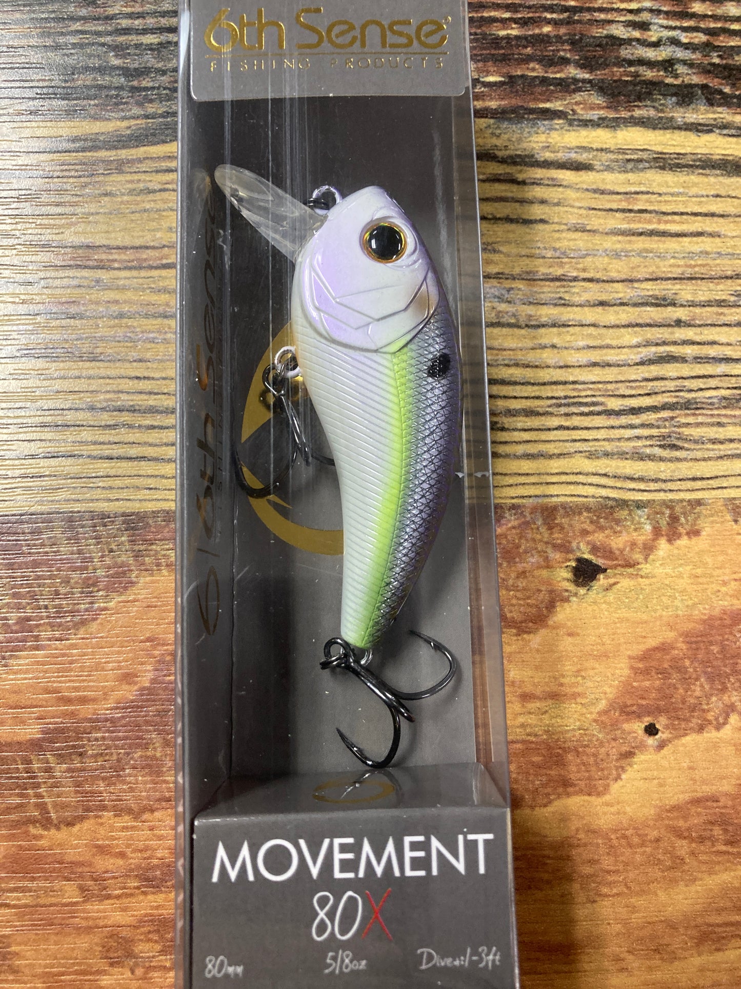 6th Sense Movement 80X 5/8 oz. Wild Shad