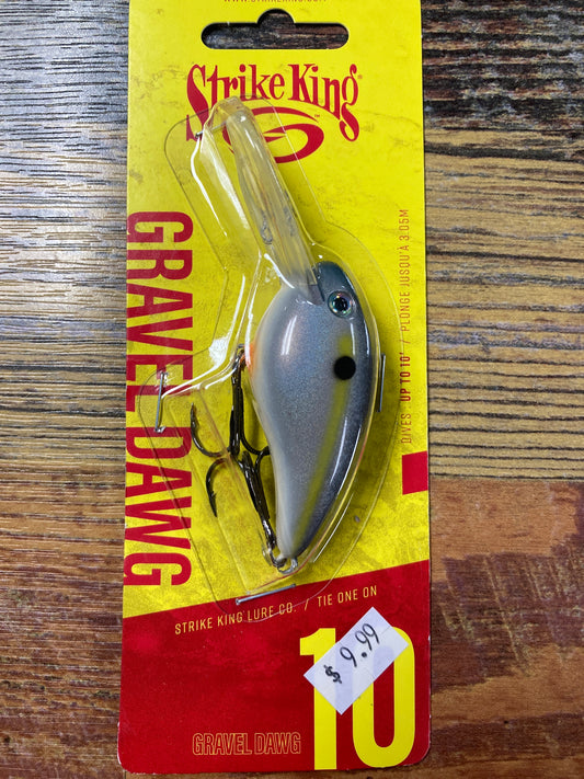 Strike King Gravel Dog 10 - Sexy Shad