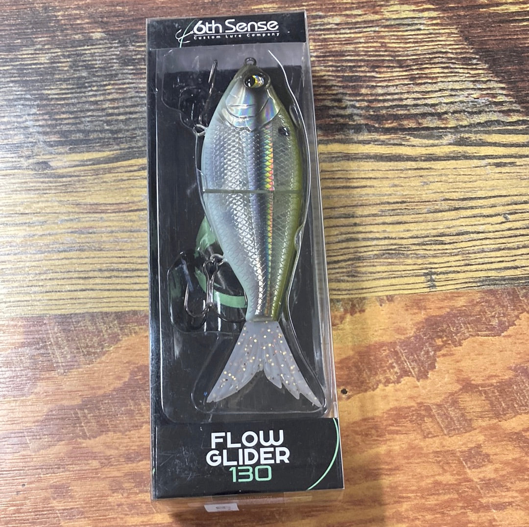 6th Sense Flow Glider 130 - 1.6 oz. 1/0 Shad Burst