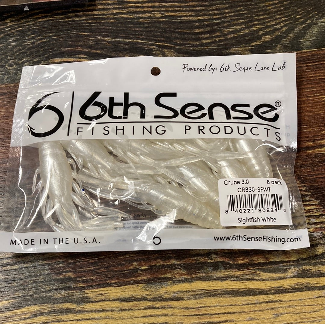 6th sense Crube 3.0 Sightfish White