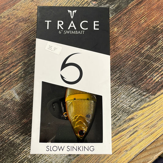 6th Sense Trace 6" Gold Reactor - Slow Sinking