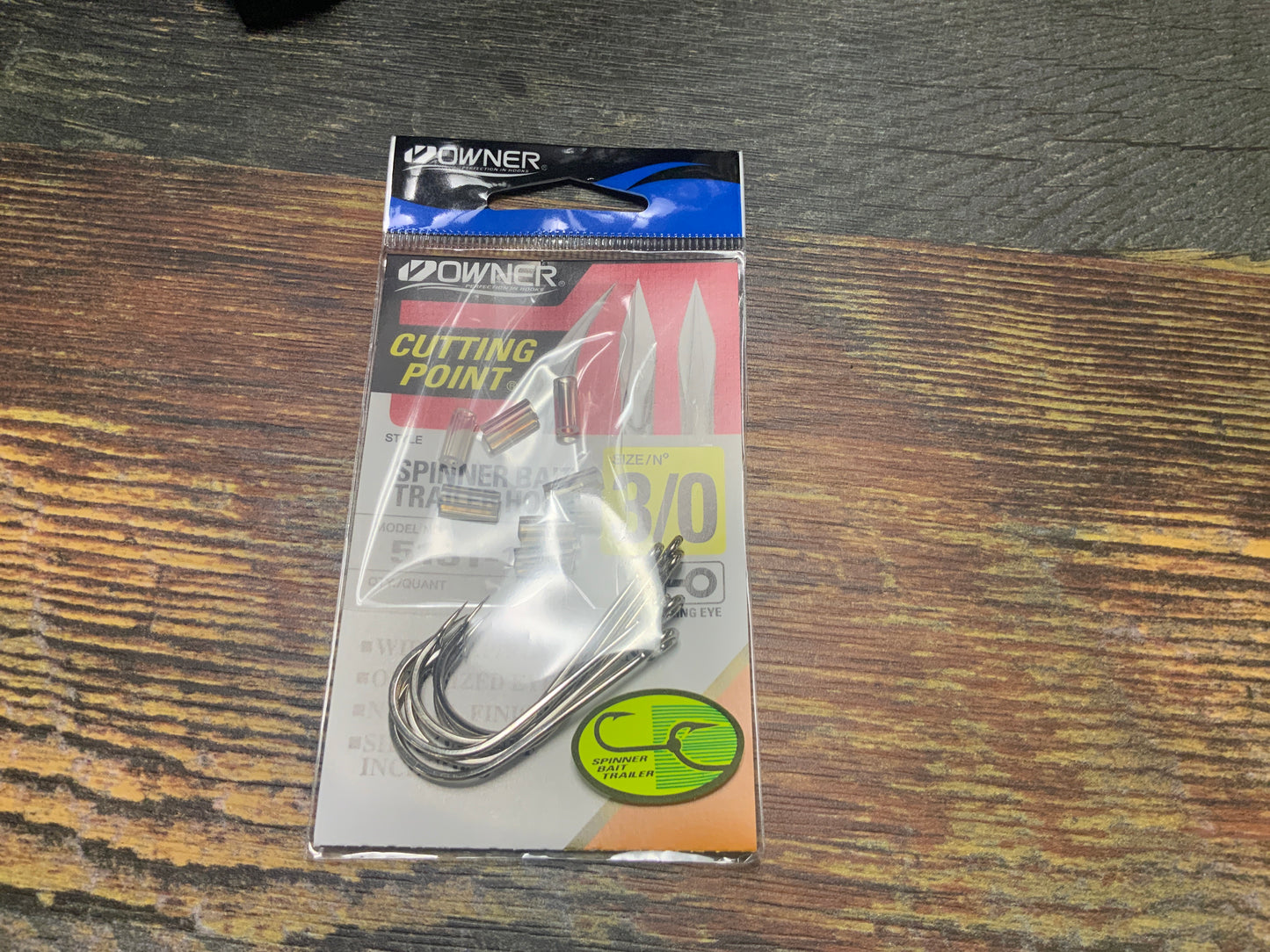 OWNER SPINNERBAIT TRAILER HOOK 3/0