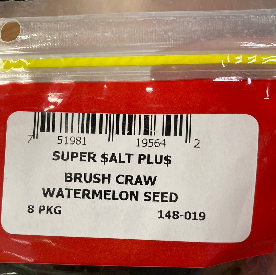 Zoom Brush Craw Watermelon seed