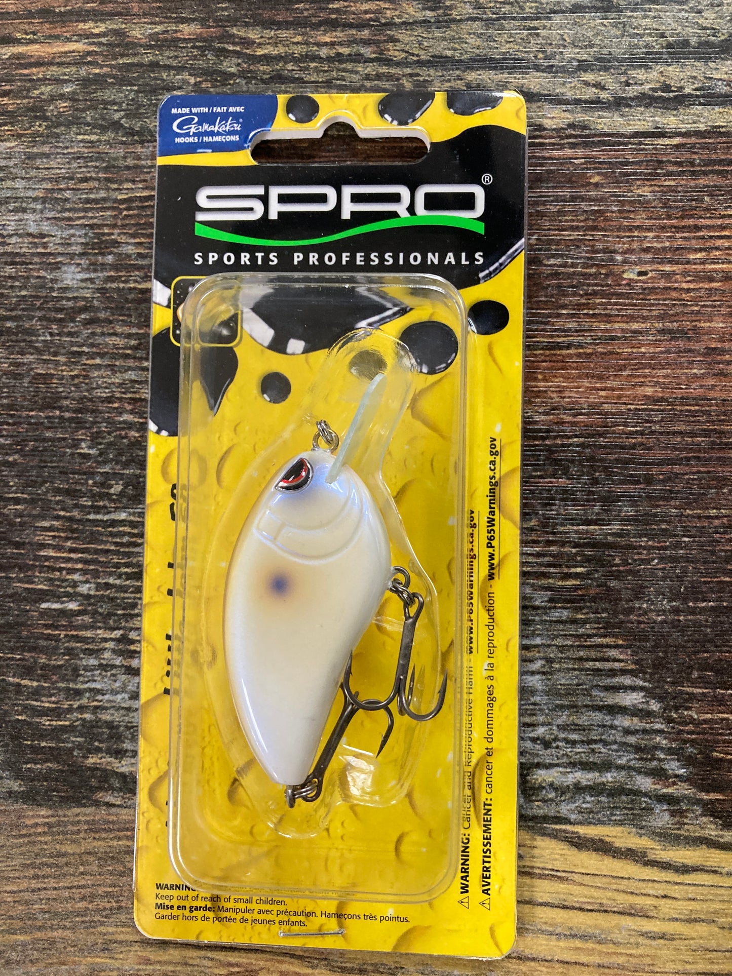 Spro Little John 50 1/2 oz. Pearl Shad