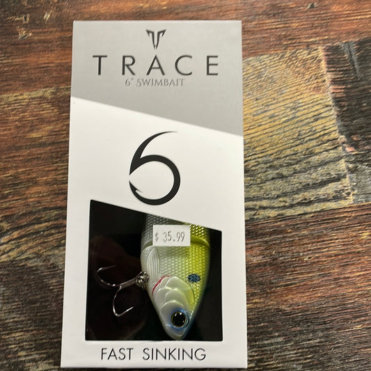 6th Sense Trace 6” Electric Shad - Fast Sink