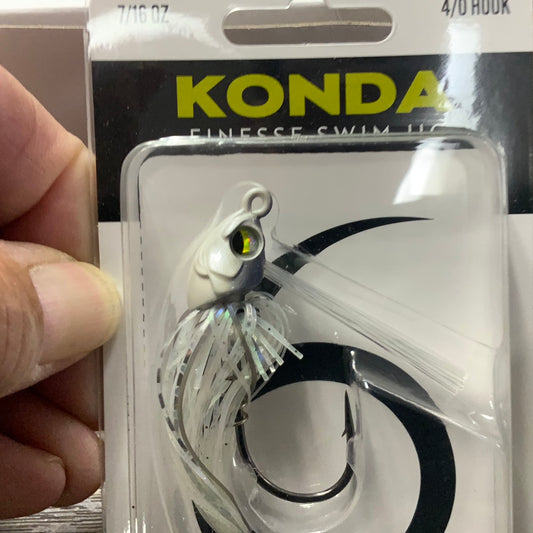 KONDA FINESSE SWIM JIG PRO 7/16 oz. 4/0 BLUE SHAD