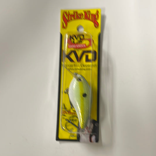 Strike King KVD 1.5 Hard Knock Chartreuse Sexy Shad