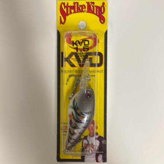 Strike King KVD 1.5 Deep Diver Blue Craw