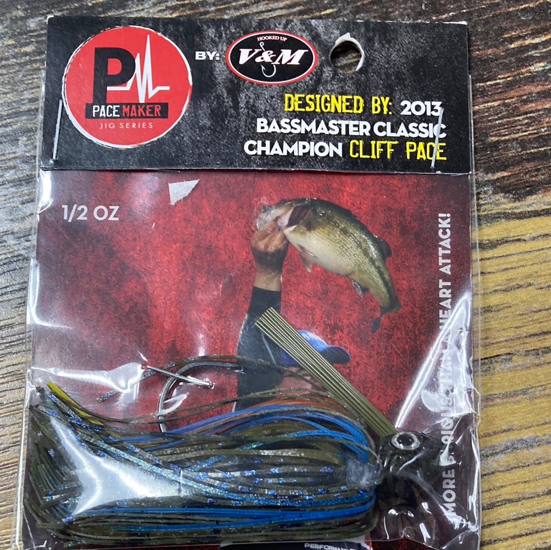 V&M Pacemaker Pulse Swim Jig 1/2 oz. Bluegill