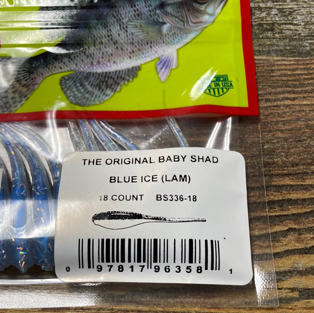 Bobby Garland Baby Shad 2" Blue Ice