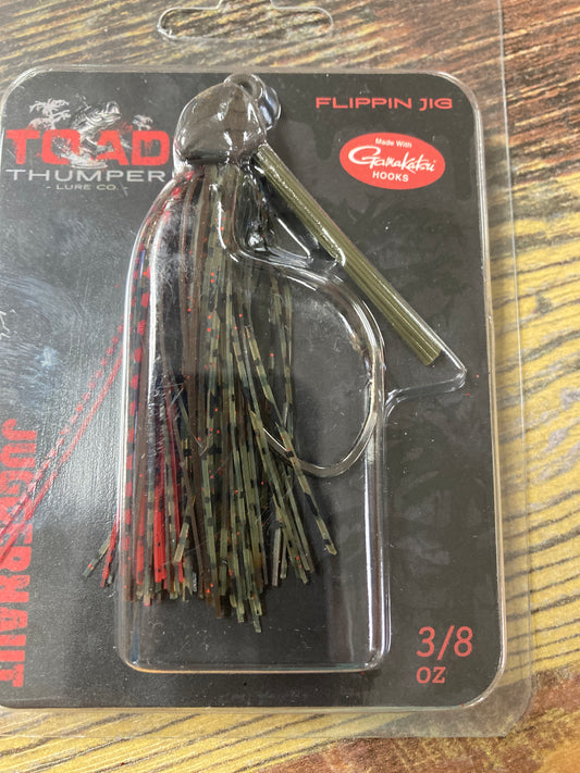 Toad thumper juggernaut 3/8 oz Delta Red