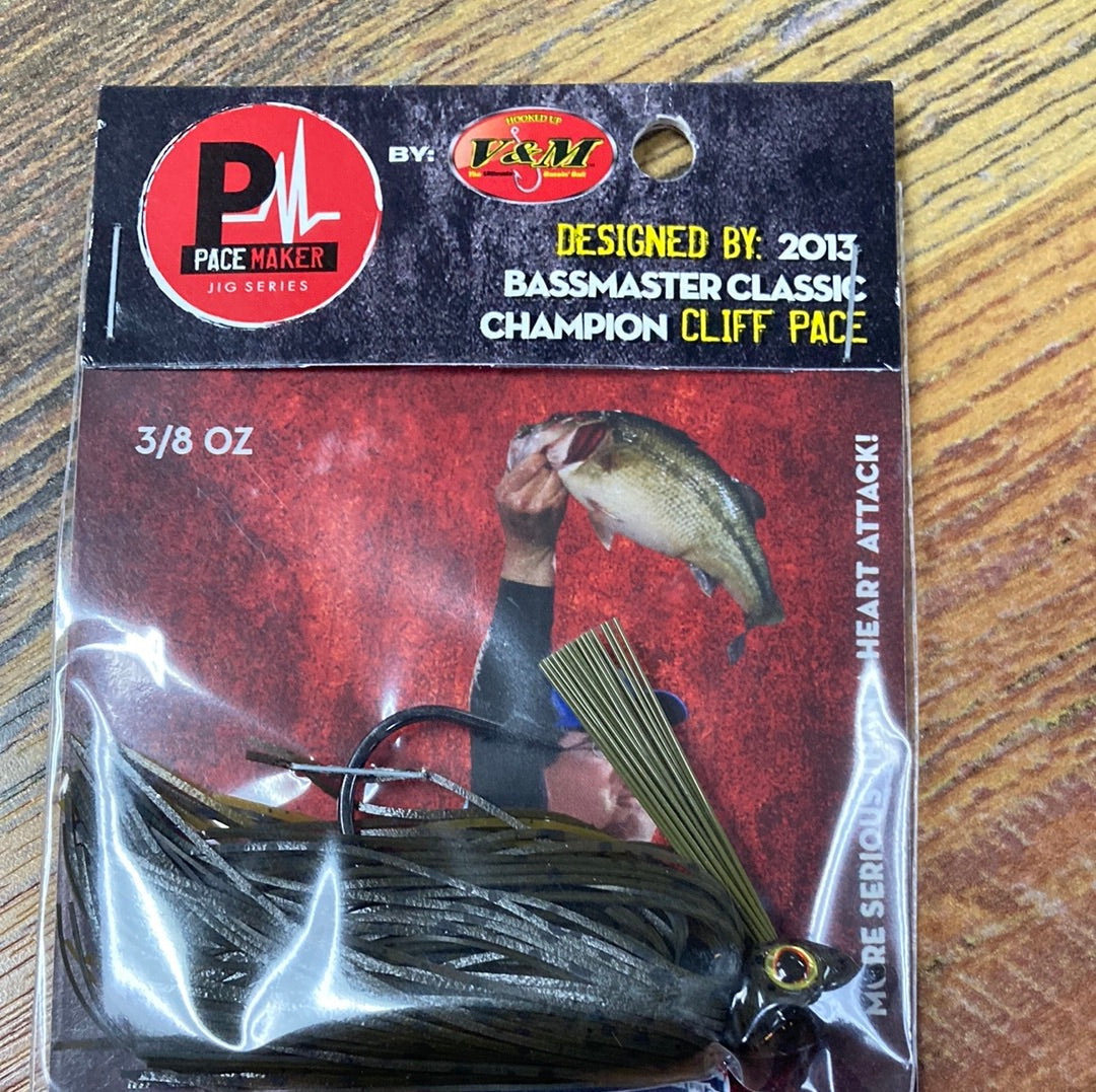 V&M Pulse Swim jig 3/8 oz. Summer Craw