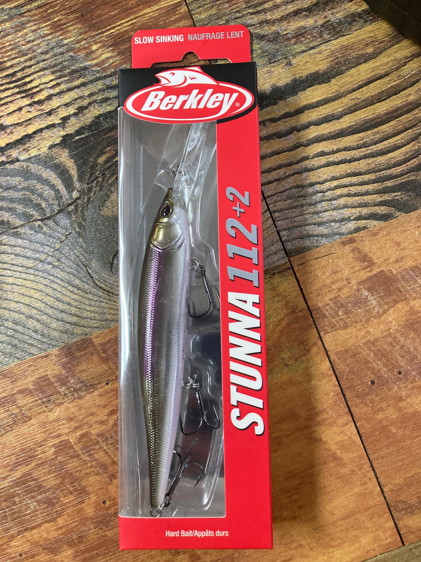 Berkley Stunna 112 +2 - 1/2 oz. Wakasagi