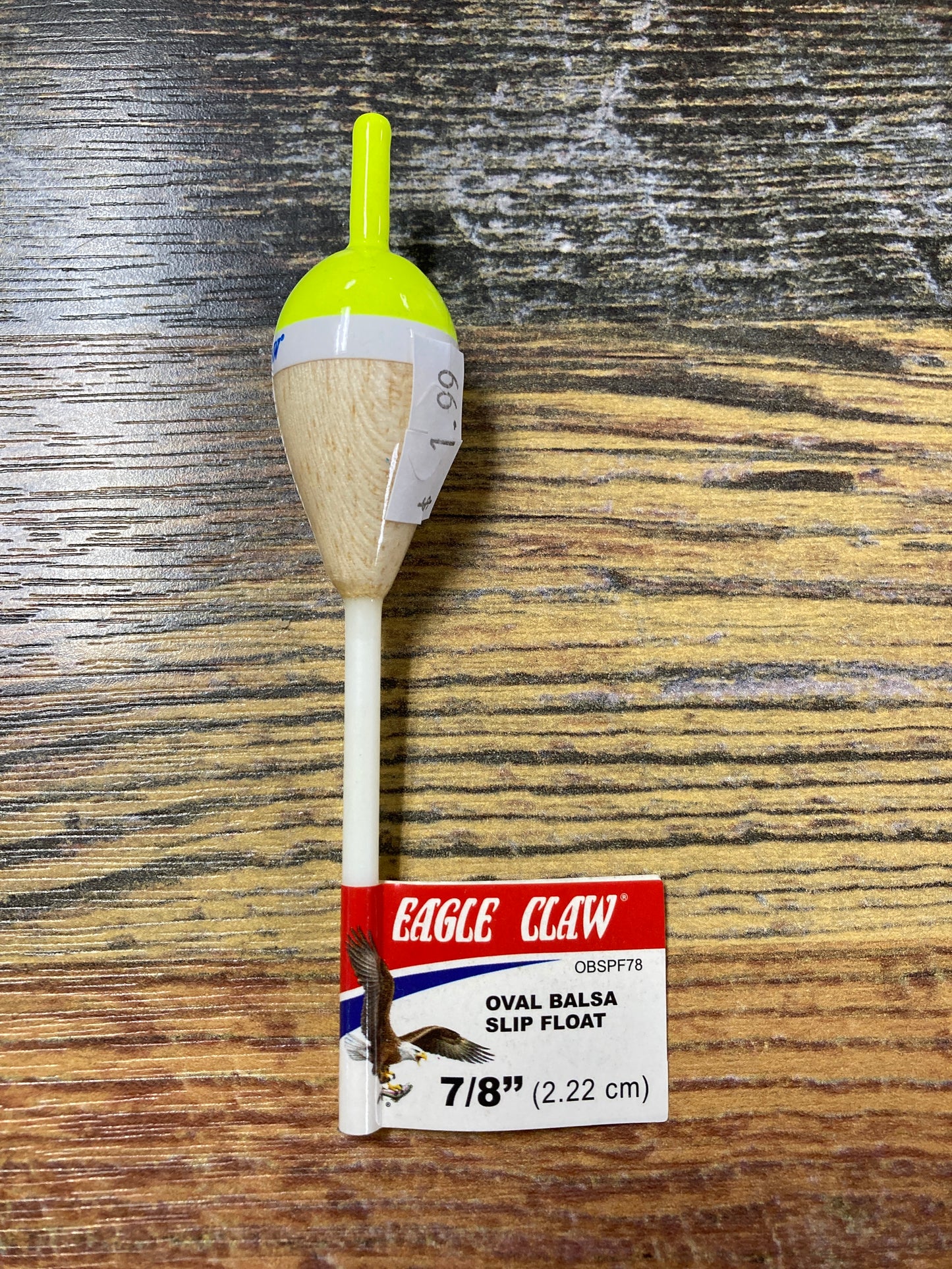 Eagle Claw Balsa Slip Float 7/8 “