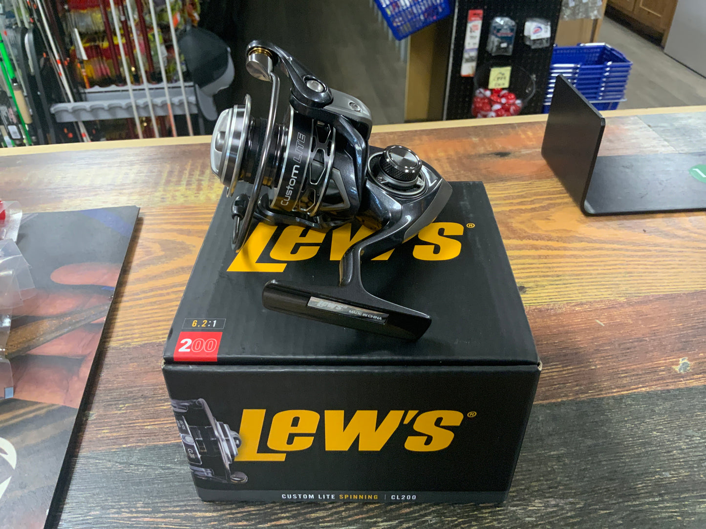 LEWS REEL CUSTOM LITE SP R/L 10+1BB