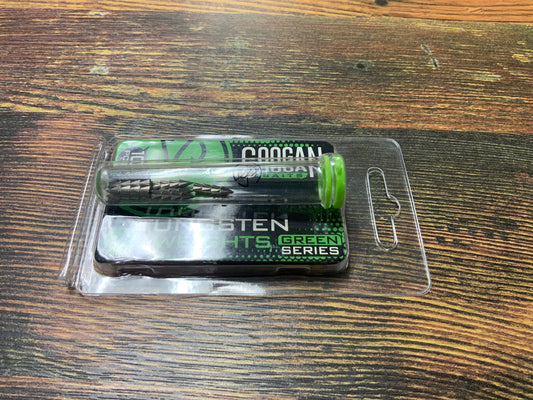 Gogan 3/64 OZ. GREEN SERIES TUNGSTEN NAIL WEIGHT 10 PK