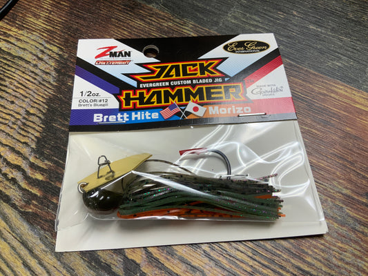 Z Man Jack Hammer Chatterbait 1/2 oz. Brett's Bluegill