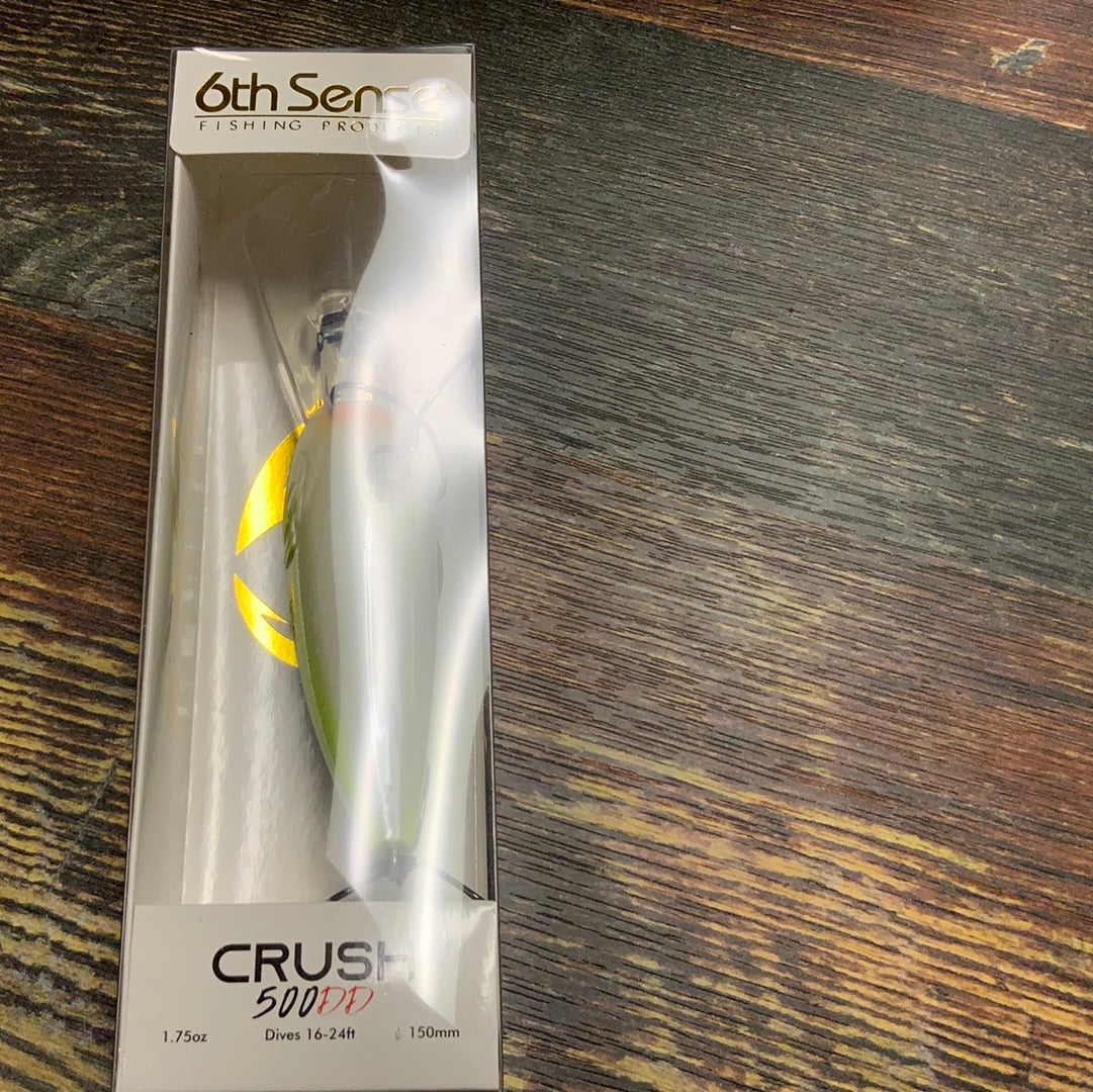 6th Sense Crush 500DD- 1.75 oz. Shook Shad