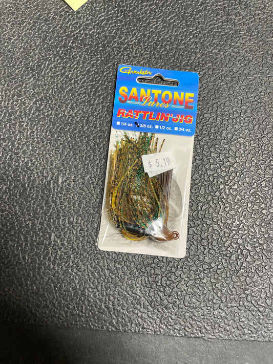 Santons Rattlin’ Jig 3/8oz Bullfrog